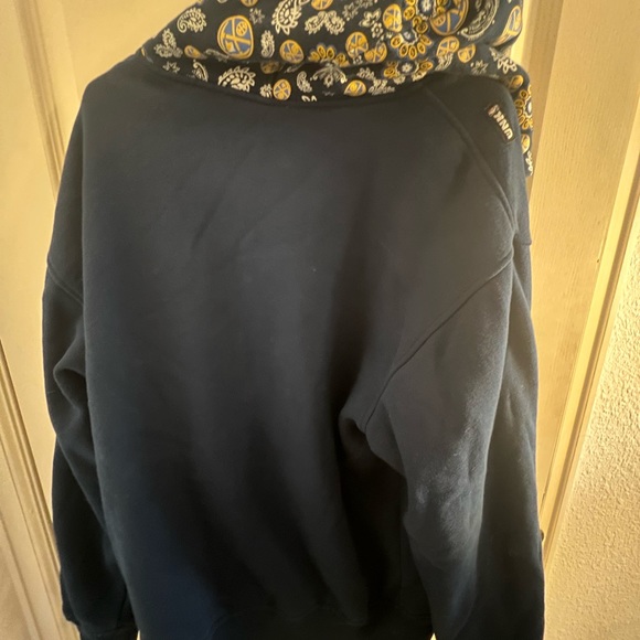 Denver Nuggets Logo/Paisley Reverses Sweatshirt. Excellent Condition Rare - Picture 3 of 8